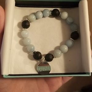 NIB lava bead bracelet